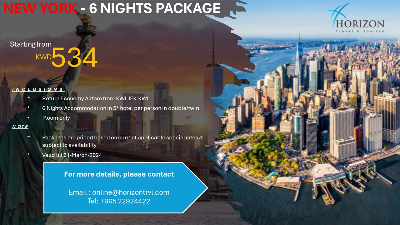 New York 6 Nights Package